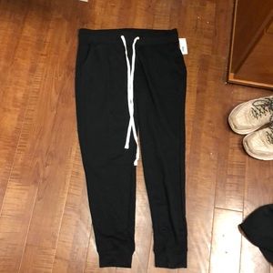 Old Navy black joggers